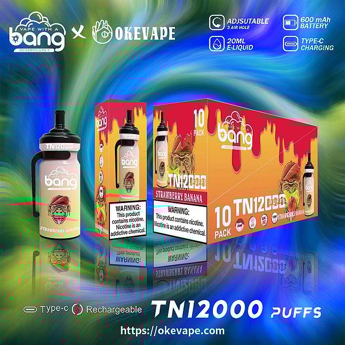 Bang TN 12000 Puffs Großhandel Einweg-Vape