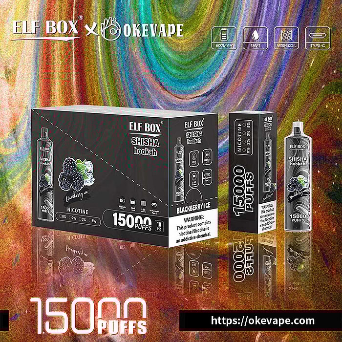 boîte elf ls15000 bouffées vape jetable en gros