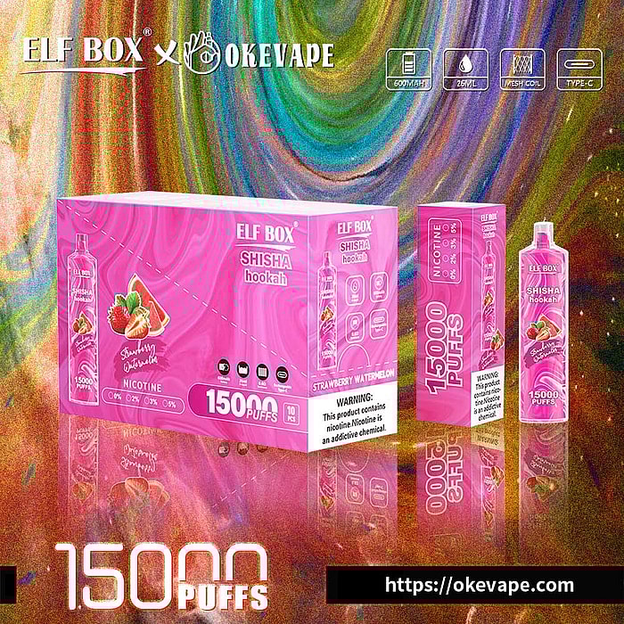 boîte elf ls15000 bouffées vape jetable en gros