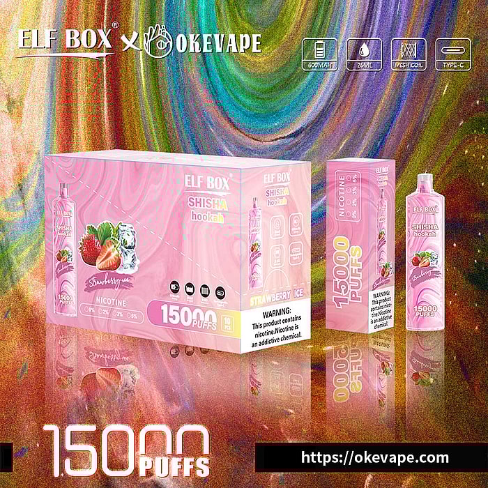 boîte elf ls15000 bouffées vape jetable en gros