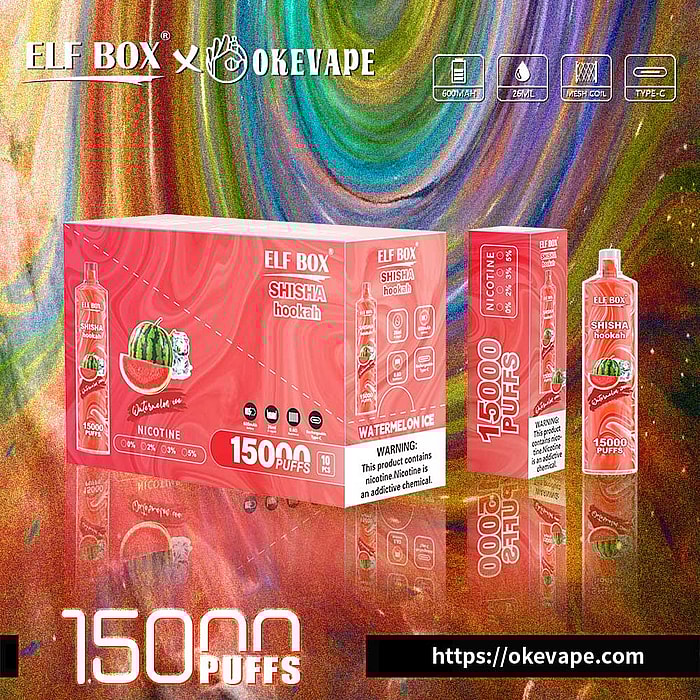 boîte elf ls15000 bouffées vape jetable en gros