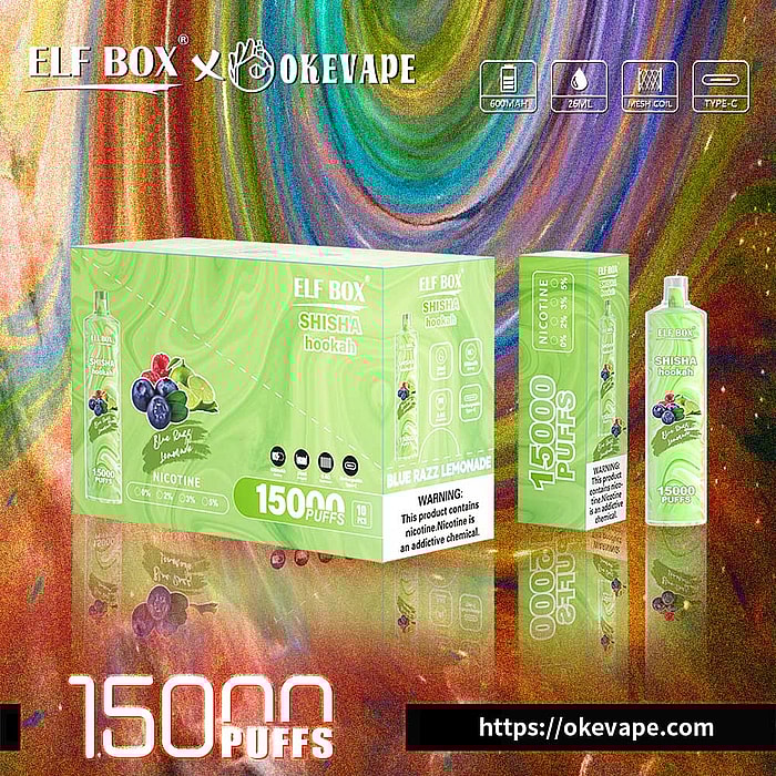 boîte elf ls15000 bouffées vape jetable en gros