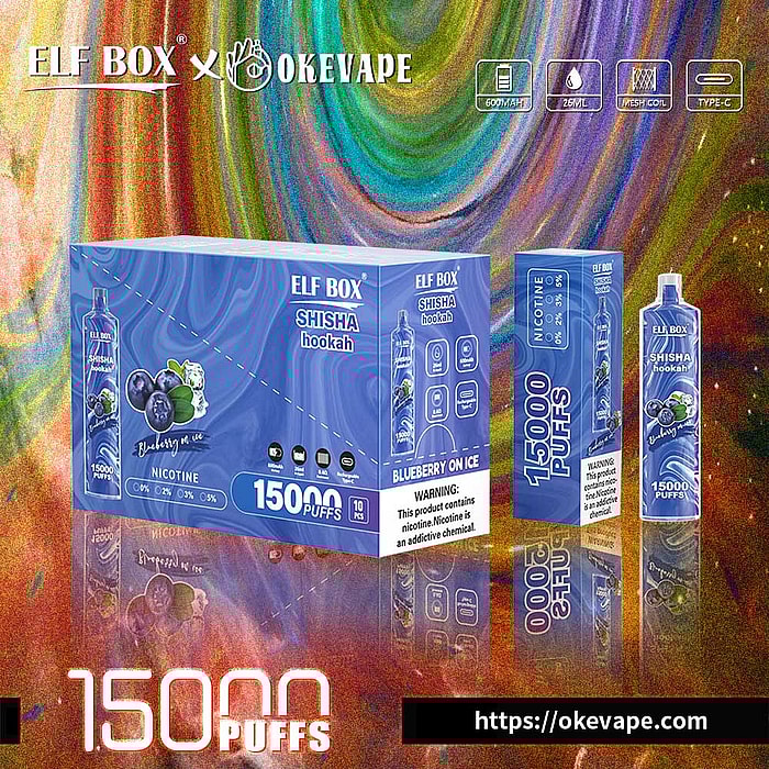 boîte elf ls15000 bouffées vape jetable en gros