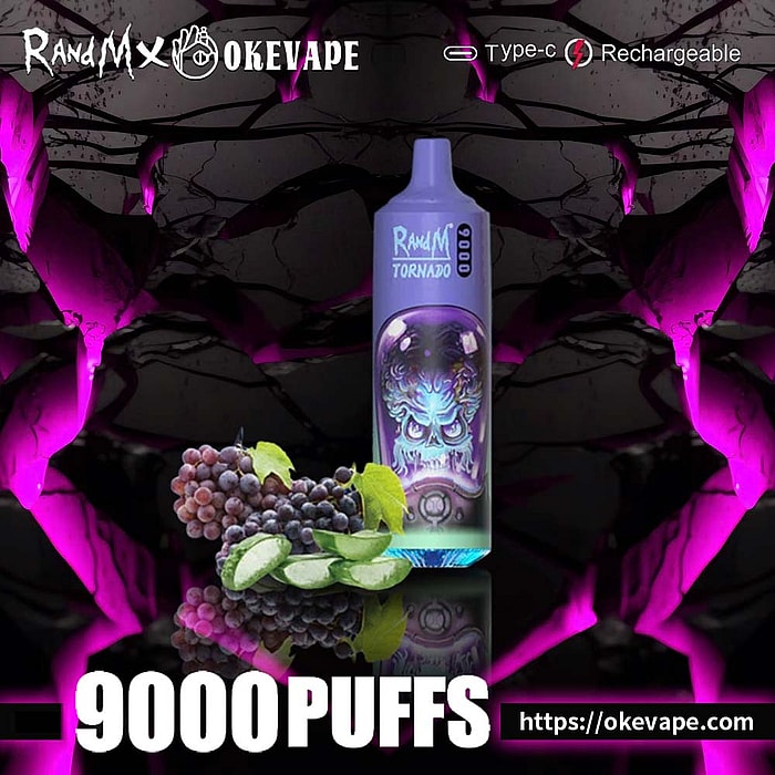 Randm Tornado 9000 puffs hurtowo jednorazowe waporyzatory