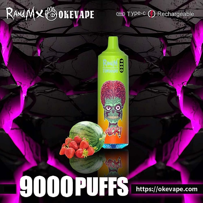 Randm Tornado 9000 puffs hurtowo jednorazowe waporyzatory