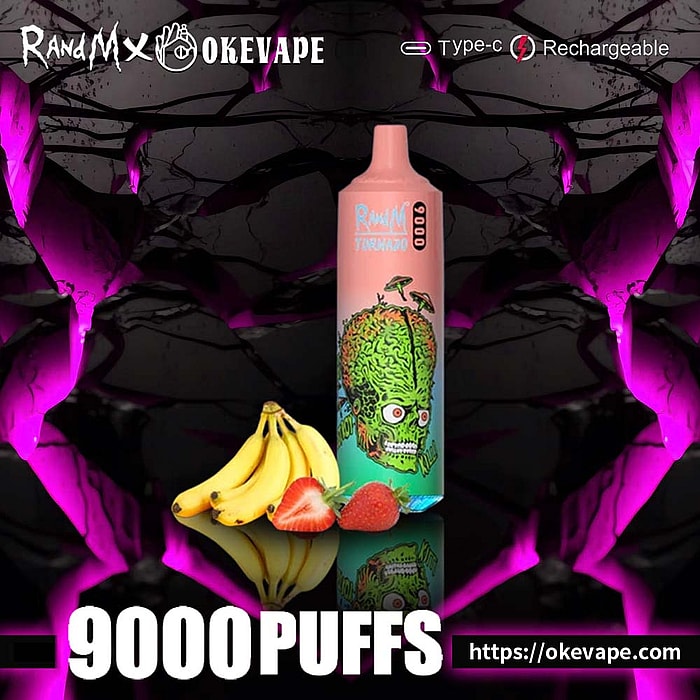 Randm Tornado 9000 puffs hurtowo jednorazowe waporyzatory