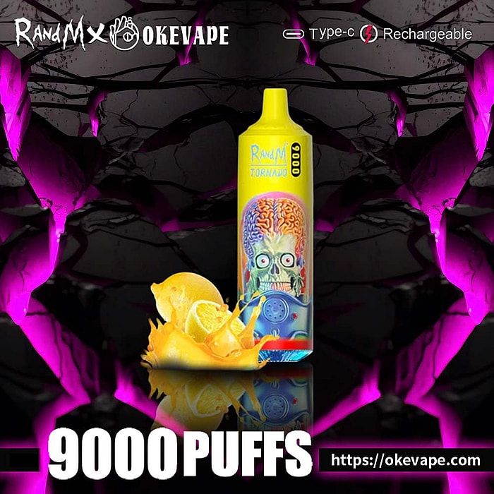 Randm Tornado 9000 puffs hurtowo jednorazowe waporyzatory