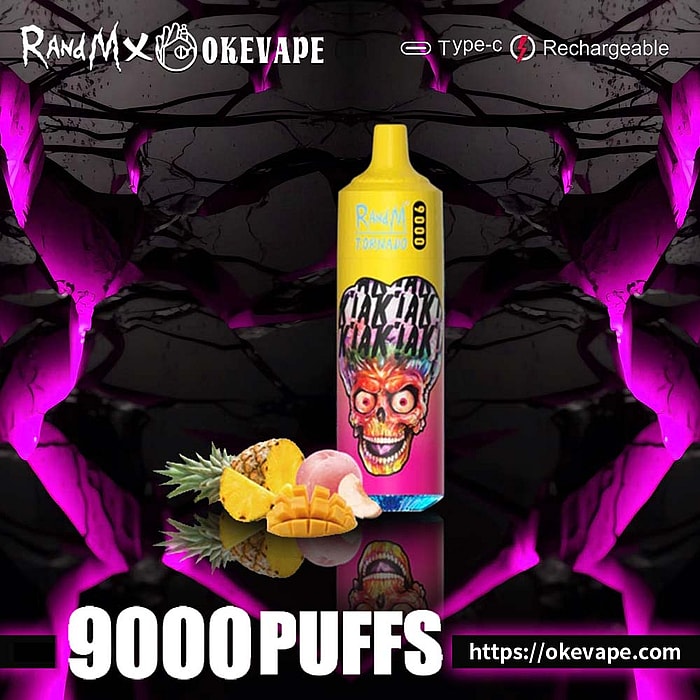 Randm Tornado 9000 puffs hurtowo jednorazowe waporyzatory