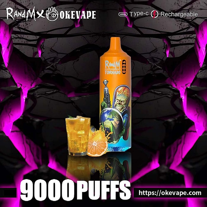 Randm Tornado 9000 puffs hurtowo jednorazowe waporyzatory