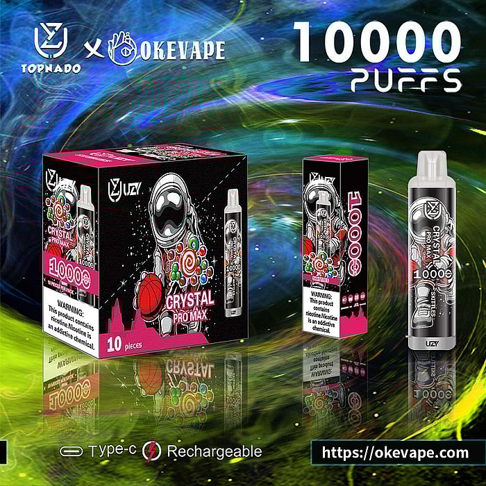 Uzy Crystal Pro Max 10000 zaciągnięć hurtowo jednorazowe waporyzatory