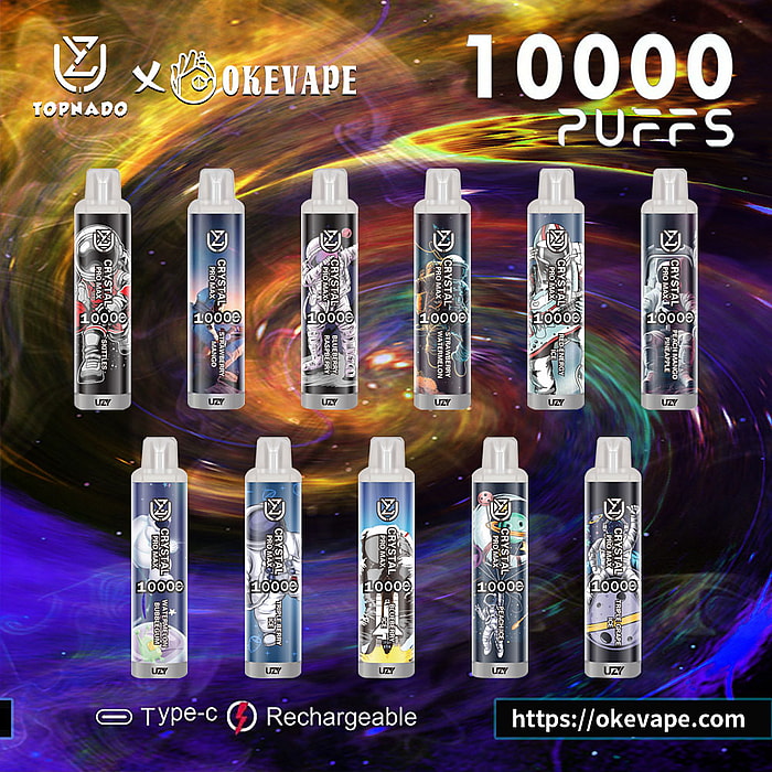 Uzy Crystal Pro Max 10000 zaciągnięć hurtowo jednorazowe waporyzatory