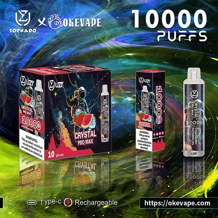 Uzy Crystal Pro Max 10000 zaciągnięć hurtowo jednorazowe waporyzatory