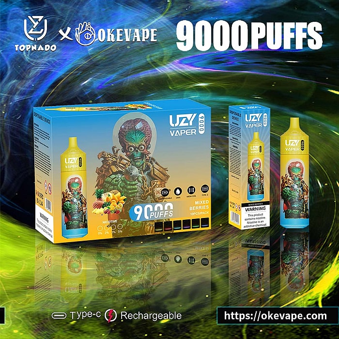 uzy vaper 9000 puffs wholesale disposable vape