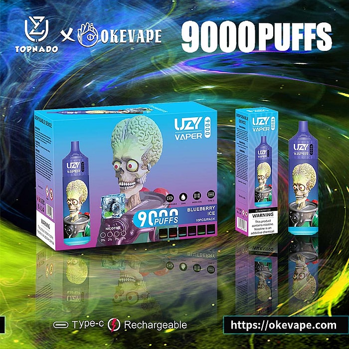 uzy vaper 9000 puffs wholesale disposable vape