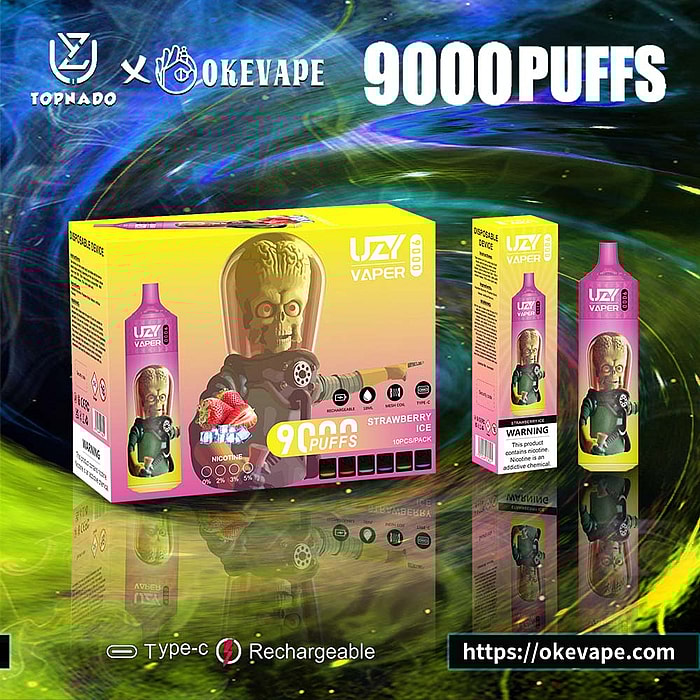 uzy vaper 9000 puffs wholesale disposable vape