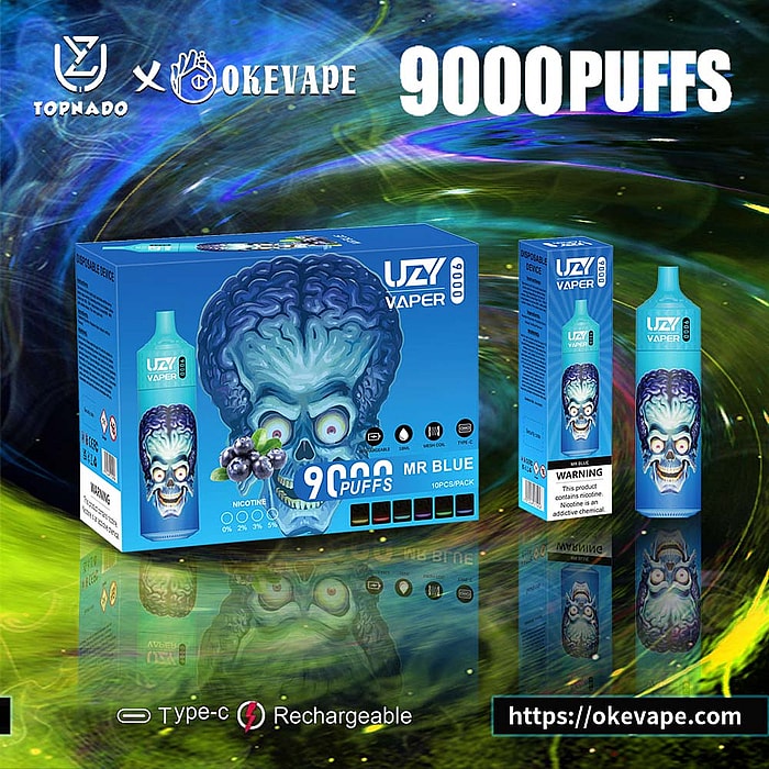 uzy vaper 9000 puffs wholesale disposable vape