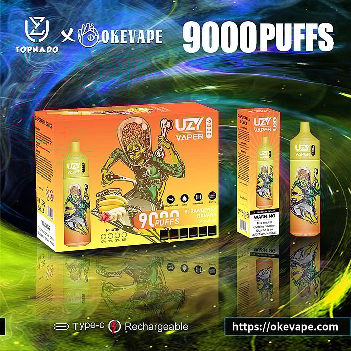 uzy vaper 9000 puffs wholesale disposable vape