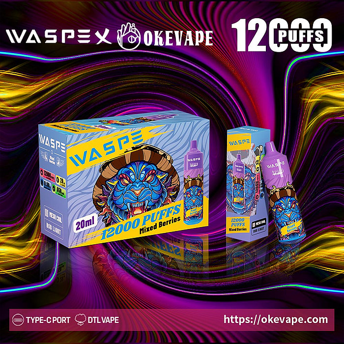 waspe 12000 puffs wholesale disposable vape
