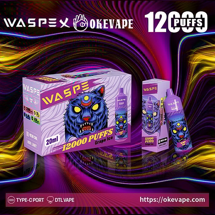 waspe 12000 puffs wholesale disposable vape
