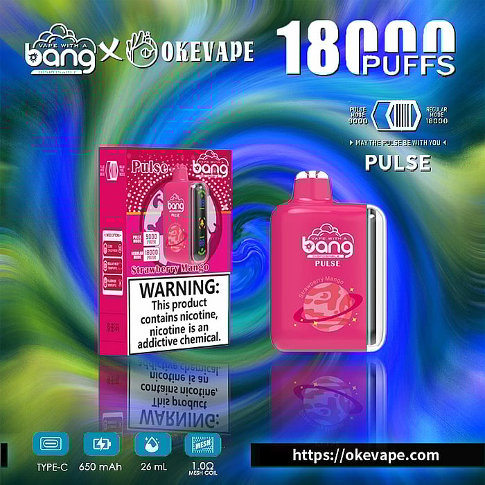 bang pulse 18000 zaciągnięć hurtowo jednorazowy vape