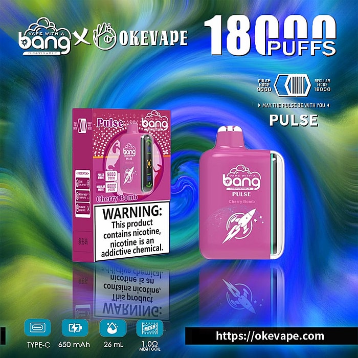 bang pulse 18000 zaciągnięć hurtowo jednorazowy vape