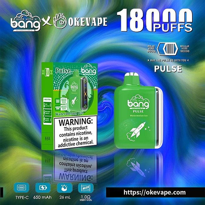 bang pulse 18000 zaciągnięć hurtowo jednorazowy vape