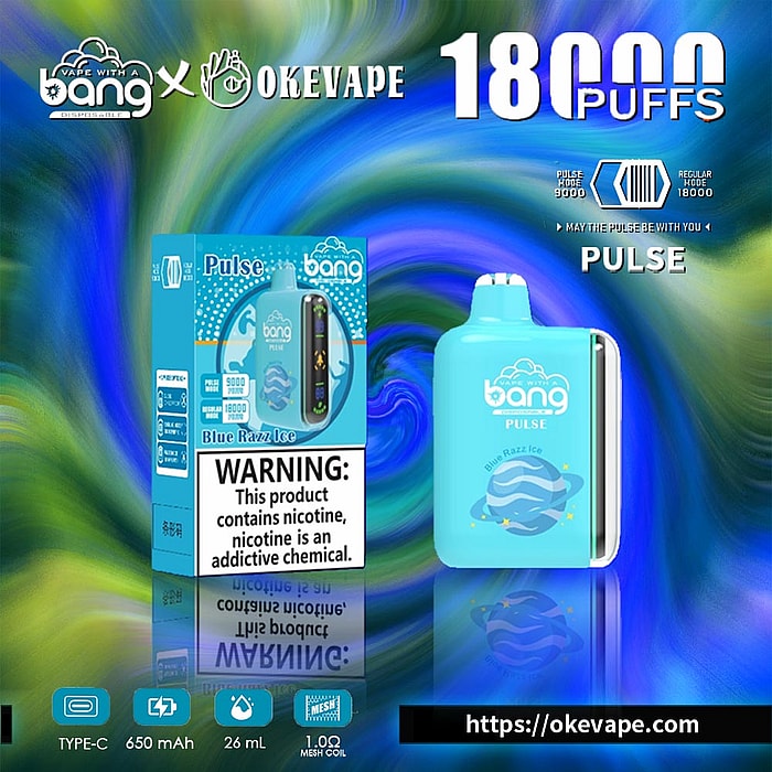 bang pulse 18000 zaciągnięć hurtowo jednorazowy vape