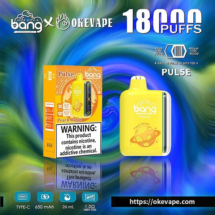bang pulse 18000 zaciągnięć hurtowo jednorazowy vape