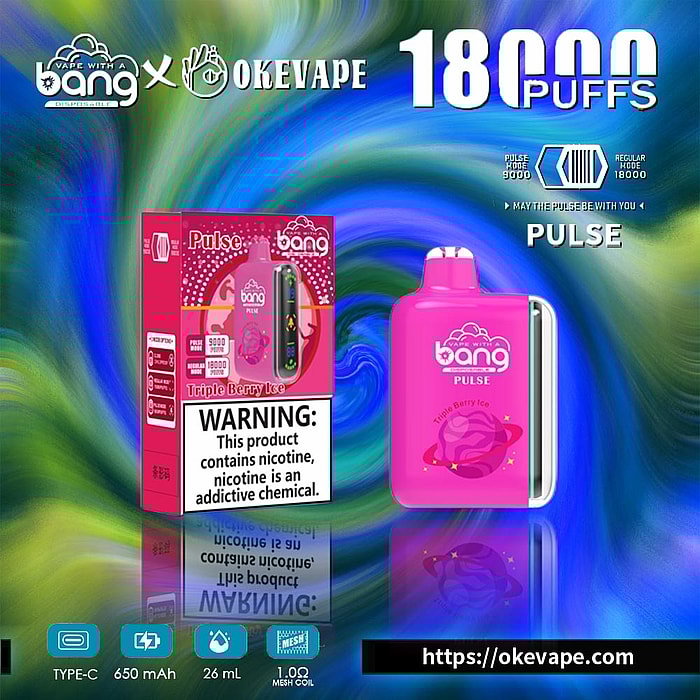 bang pulse 18000 zaciągnięć hurtowo jednorazowy vape
