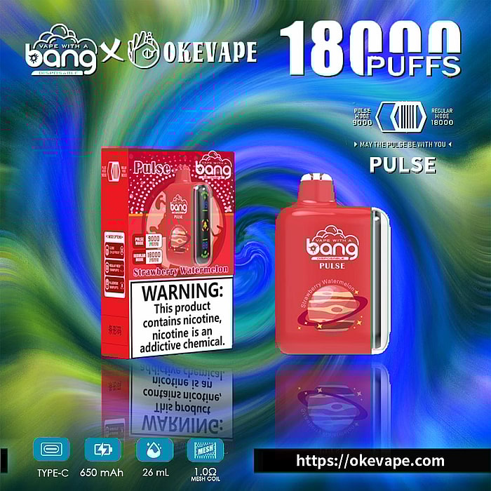 bang pulse 18000 zaciągnięć hurtowo jednorazowy vape
