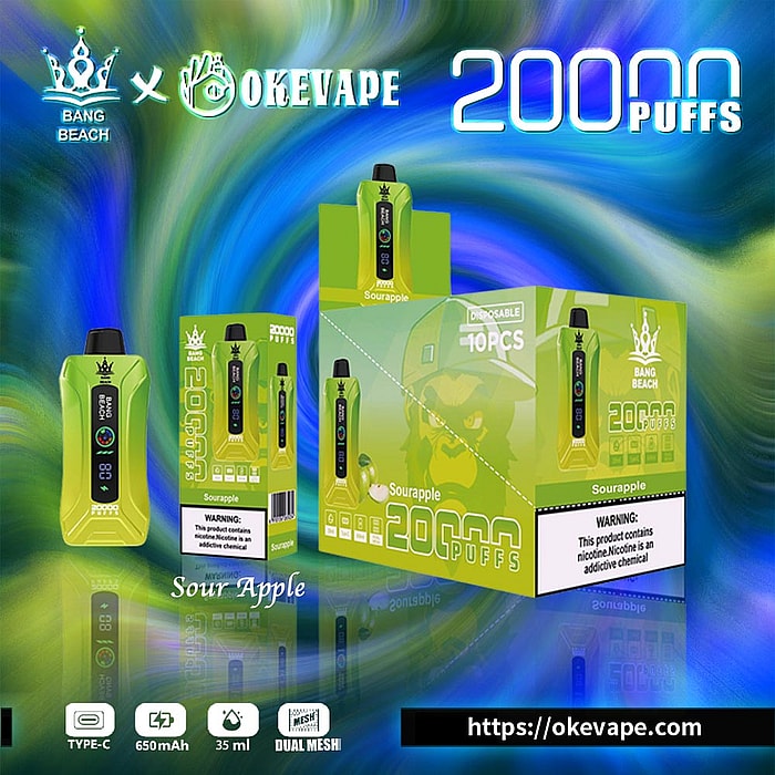 bang beach 20000 bouffées vape jetable en gros