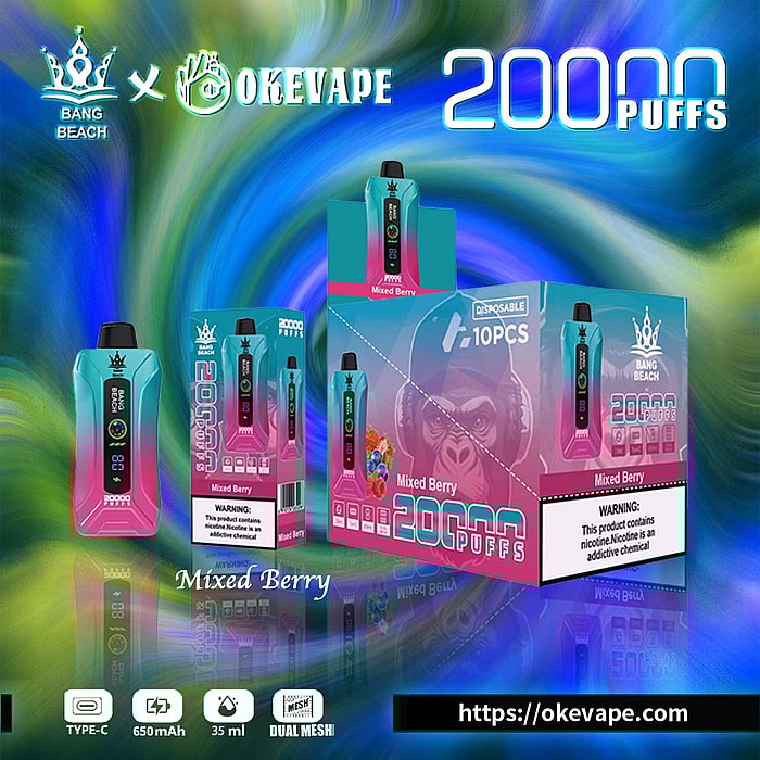 bang beach 20000 bouffées vape jetable en gros