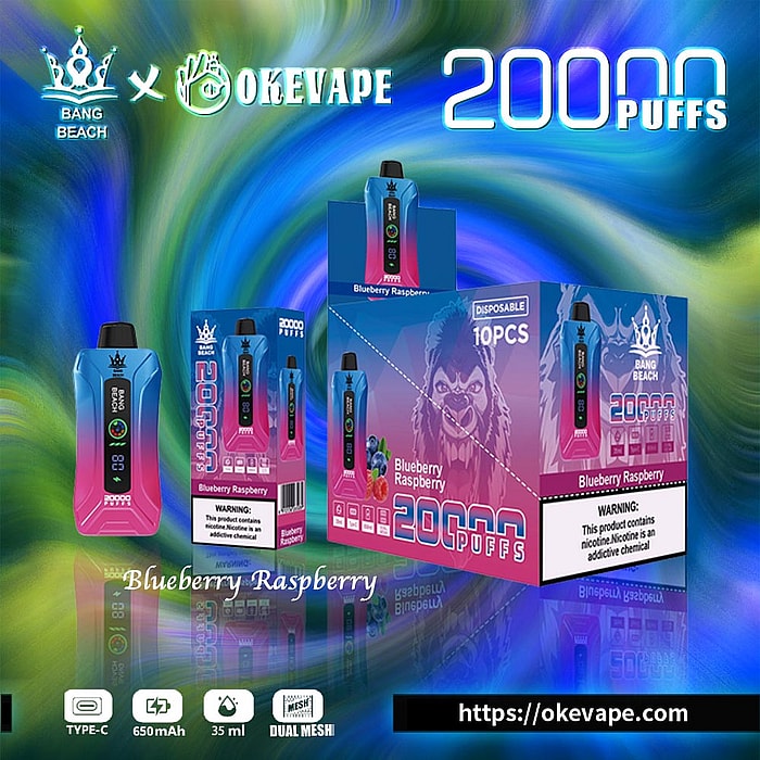 bang beach 20000 bouffées vape jetable en gros