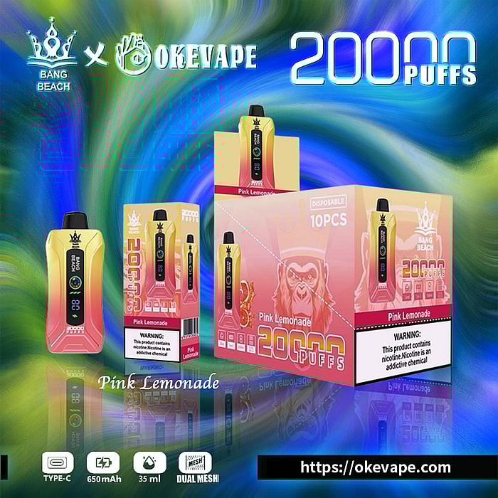 bang beach 20000 bouffées vape jetable en gros