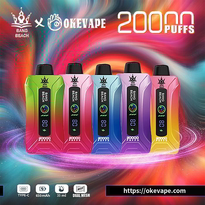 bang beach 20000 bouffées vape jetable en gros
