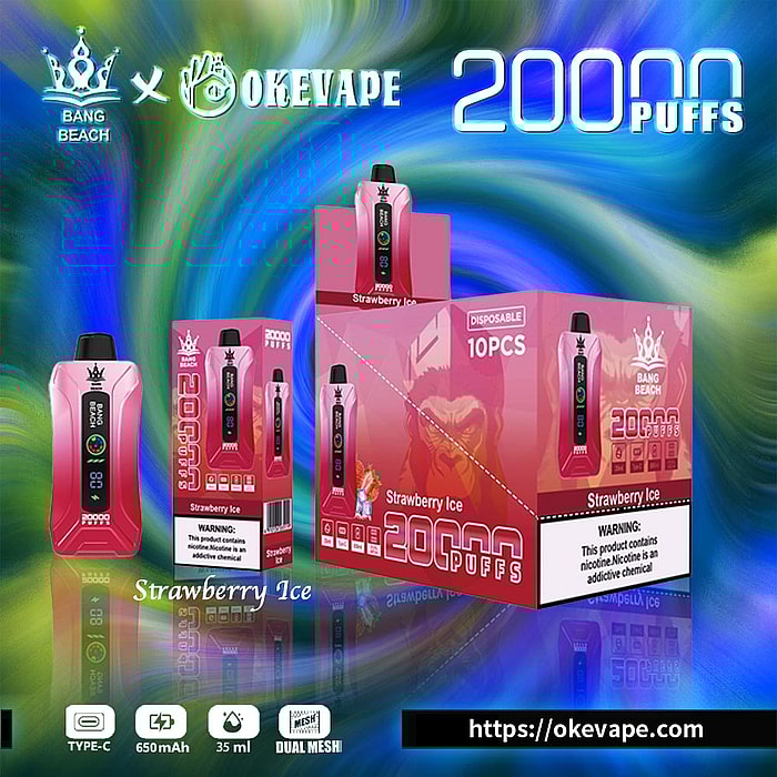 bang beach 20000 bouffées vape jetable en gros