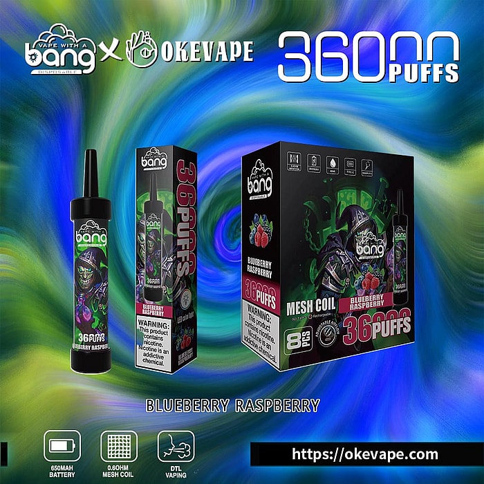 bang 36000 sbuffi vaporizzatore usa e getta all'ingrosso
