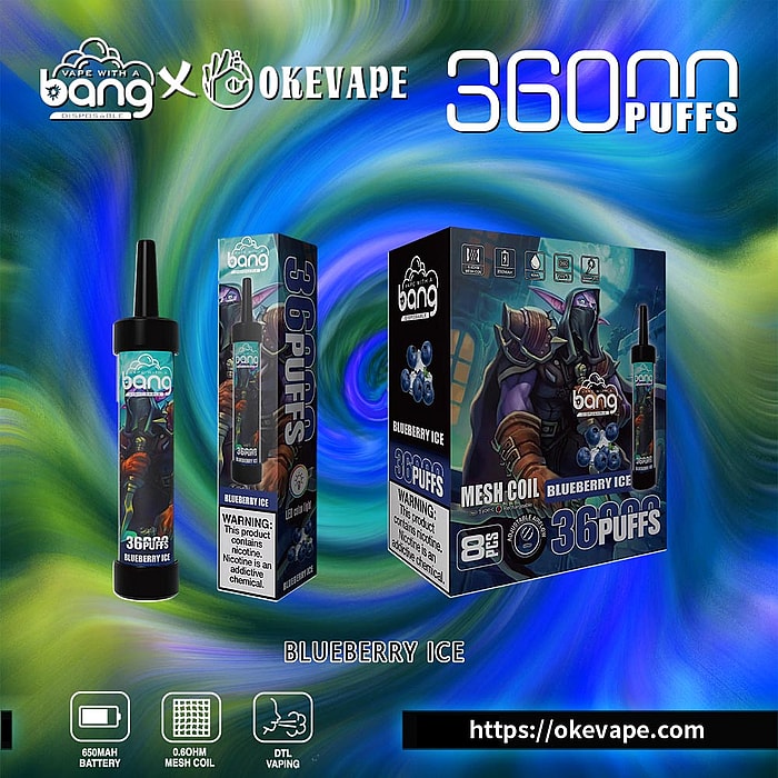 bang 36000 sbuffi vaporizzatore usa e getta all'ingrosso