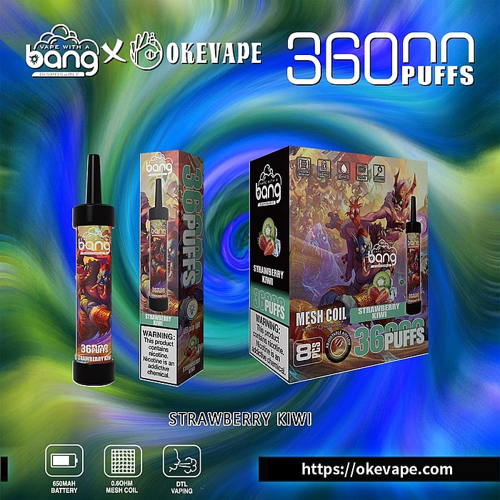 bang 36000 sbuffi vaporizzatore usa e getta all'ingrosso