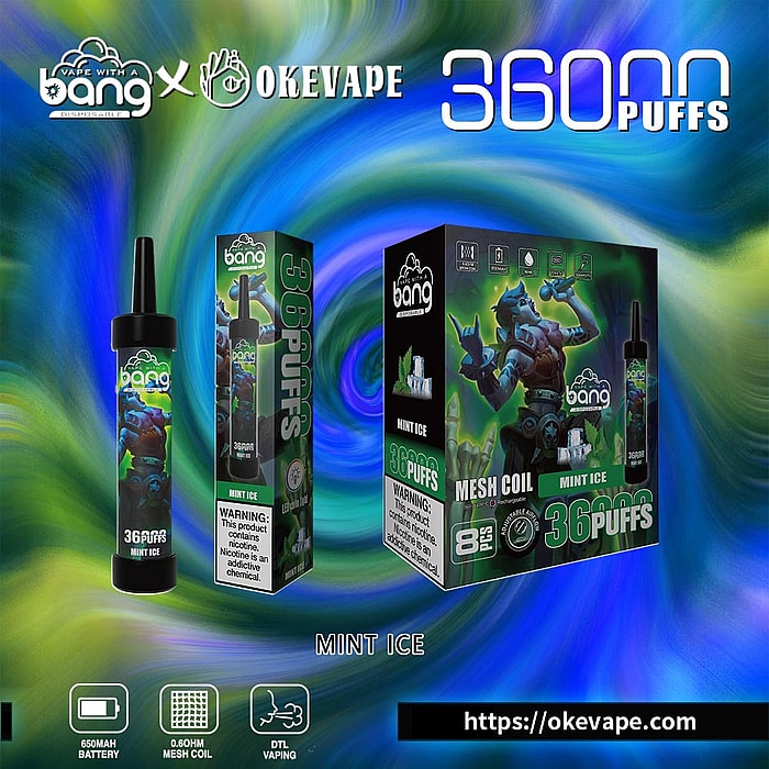 bang 36000 sbuffi vaporizzatore usa e getta all'ingrosso