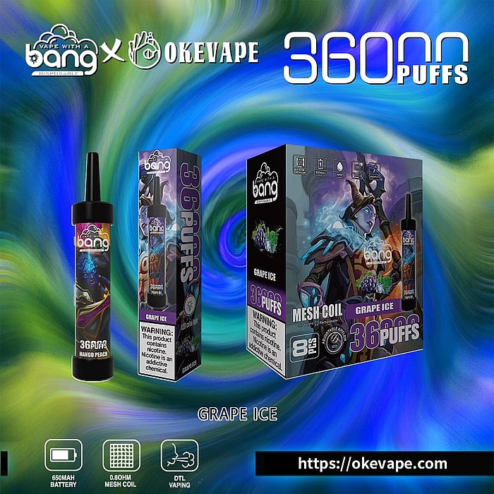 bang 36000 sbuffi vaporizzatore usa e getta all'ingrosso