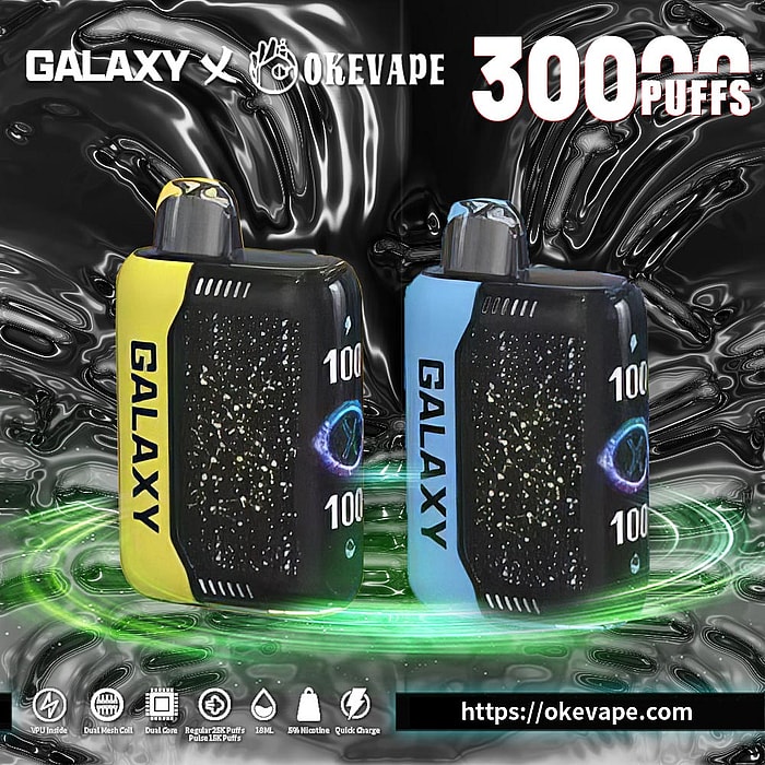 Vape desechable al por mayor Galaxy 30000 Gypsophila 30000 bocanadas