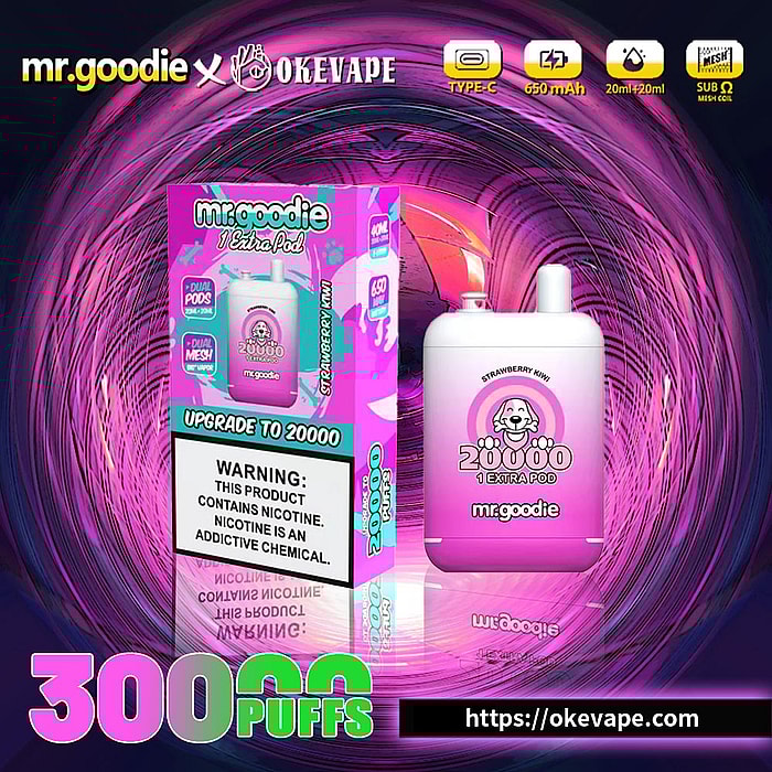 mr.goodie 20000 bouffées vape jetable en gros