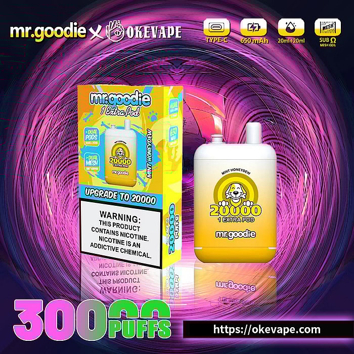 mr.goodie 20000 bouffées vape jetable en gros