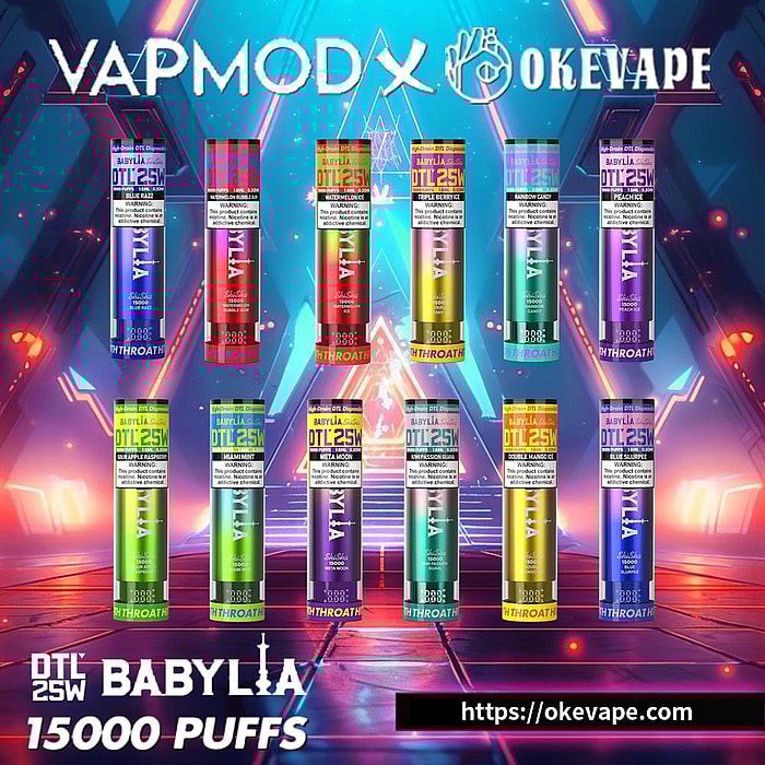 vapmod babylia 15000 sbuffi vaporizzatore usa e getta all'ingrosso