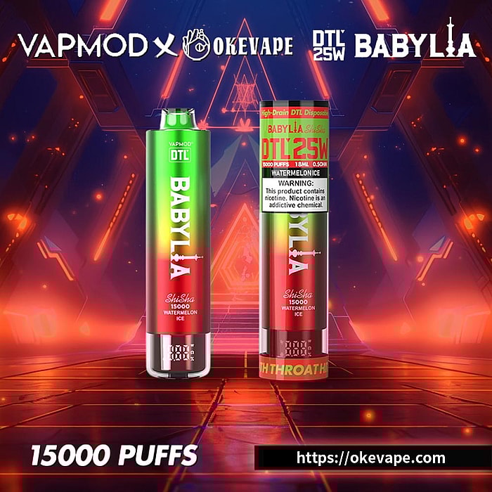 vapmod babylia 15000 sbuffi vaporizzatore usa e getta all'ingrosso