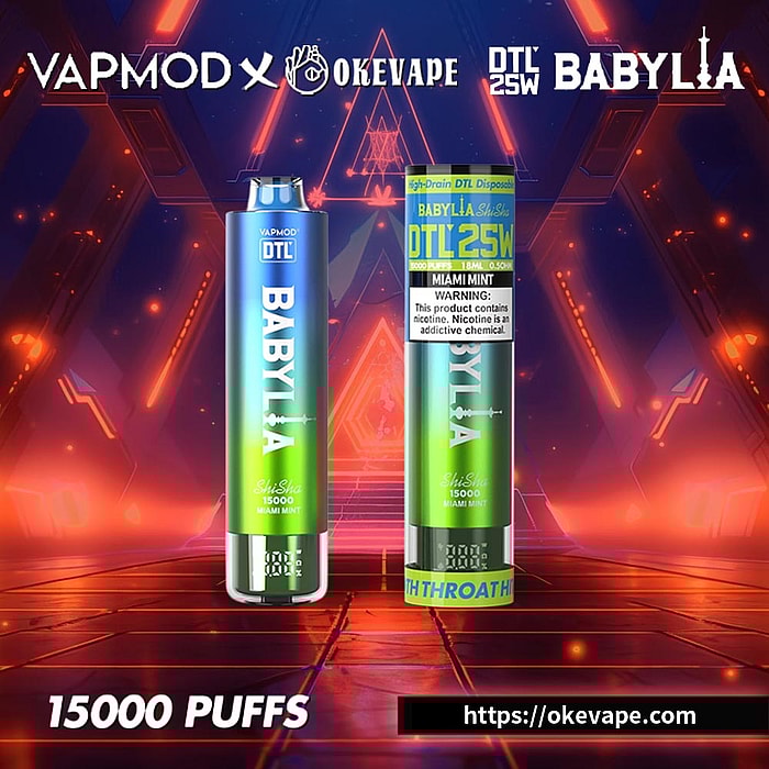 vapmod babylia 15000 sbuffi vaporizzatore usa e getta all'ingrosso