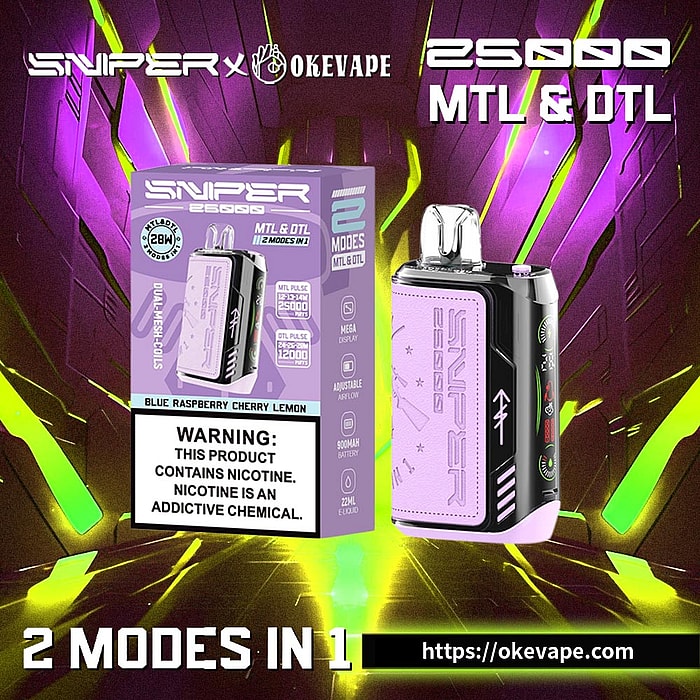 Vapmod Sniper 25000 Züge Großhandel Einweg-Vape