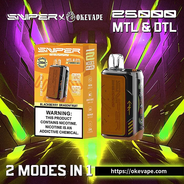 Vapmod Sniper 25000 Züge Großhandel Einweg-Vape
