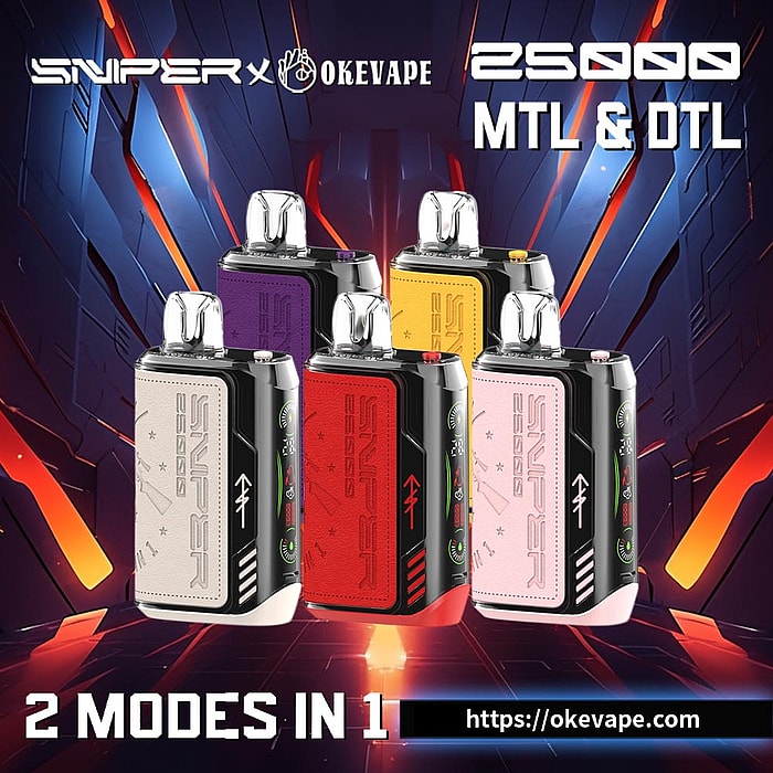 Vapmod Sniper 25000 Züge Großhandel Einweg-Vape